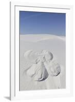 White Sands National Monument, New Mexico, Usa. Sand Angel-Julien McRoberts-Framed Photographic Print