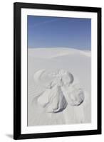 White Sands National Monument, New Mexico, Usa. Sand Angel-Julien McRoberts-Framed Photographic Print