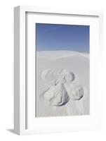 White Sands National Monument, New Mexico, Usa. Sand Angel-Julien McRoberts-Framed Photographic Print