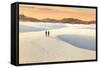 White Sands, New Mexico-null-Framed Stretched Canvas