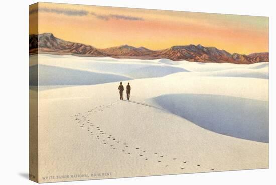 White Sands, New Mexico-null-Stretched Canvas
