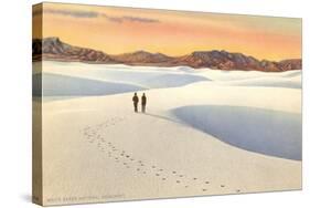 White Sands, New Mexico-null-Stretched Canvas