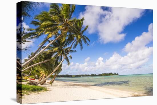 White Sands of Muri Beach, Muri, Rarotonga, Cook Islands, South Pacific, Pacific-Matthew Williams-Ellis-Stretched Canvas