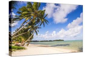 White Sands of Muri Beach, Muri, Rarotonga, Cook Islands, South Pacific, Pacific-Matthew Williams-Ellis-Stretched Canvas