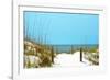 White Sandy Beach I-Gail Peck-Framed Photographic Print