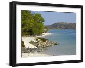 White Sandy Beach, Morar, Highlands, Scotland, United Kingdom, Europe-Gary Cook-Framed Photographic Print