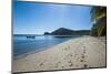 White Sandy Beach on Korovou Eco-Tour Resort, Naviti, Yasawas, Fiji, South Pacific, Pacific-Michael Runkel-Mounted Photographic Print