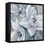 White Satin-Withaar-Framed Stretched Canvas