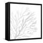 White Seaweed 2-Denise Brown-Framed Stretched Canvas