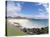 White Shell Sand on Cleabaigh Beach, Northwest Coast, South Harris, Western Isles-Tony Waltham-Stretched Canvas