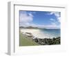 White Shell Sand on Cleabaigh Beach, Northwest Coast, South Harris, Western Isles-Tony Waltham-Framed Photographic Print