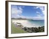 White Shell Sand on Cleabaigh Beach, Northwest Coast, South Harris, Western Isles-Tony Waltham-Framed Photographic Print