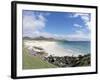 White Shell Sand on Cleabaigh Beach, Northwest Coast, South Harris, Western Isles-Tony Waltham-Framed Photographic Print