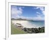 White Shell Sand on Cleabaigh Beach, Northwest Coast, South Harris, Western Isles-Tony Waltham-Framed Photographic Print