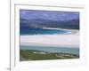 White Shell-Sand, Scarasta Beach, North West Coast of South Harris, Outer Hebrides, Scotland, UK-Anthony Waltham-Framed Photographic Print