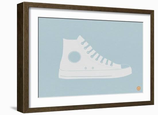 White Shoe-NaxArt-Framed Art Print