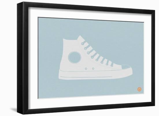 White Shoe-NaxArt-Framed Art Print