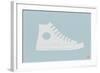 White Shoe-NaxArt-Framed Art Print