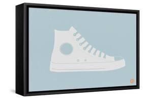 White Shoe-NaxArt-Framed Stretched Canvas