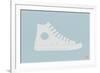 White Shoe-NaxArt-Framed Art Print