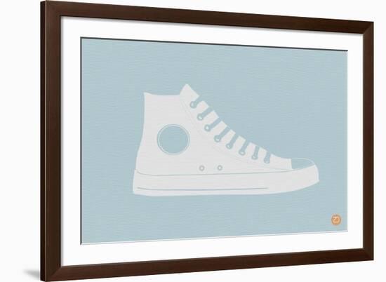 White Shoe-NaxArt-Framed Art Print