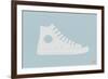 White Shoe-NaxArt-Framed Art Print