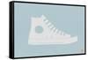 White Shoe-NaxArt-Framed Stretched Canvas