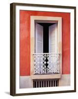 White Shutters, Old San Juan, Puerto Rico-Tom Haseltine-Framed Premium Photographic Print