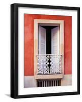 White Shutters, Old San Juan, Puerto Rico-Tom Haseltine-Framed Photographic Print