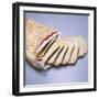 White Sliced Loaf-null-Framed Photographic Print