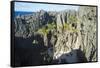 White soft sand in the Togo chasm, Niue, South Pacific, Pacific-Michael Runkel-Framed Stretched Canvas