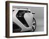 White Sport Car-ArchMan-Framed Photographic Print