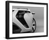 White Sport Car-ArchMan-Framed Photographic Print