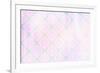 White Spring Blossoms Pattern 04-LightBoxJournal-Framed Giclee Print