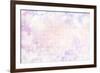 White Spring Blossoms Pattern 05-LightBoxJournal-Framed Giclee Print