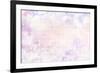 White Spring Blossoms Pattern 05-LightBoxJournal-Framed Giclee Print