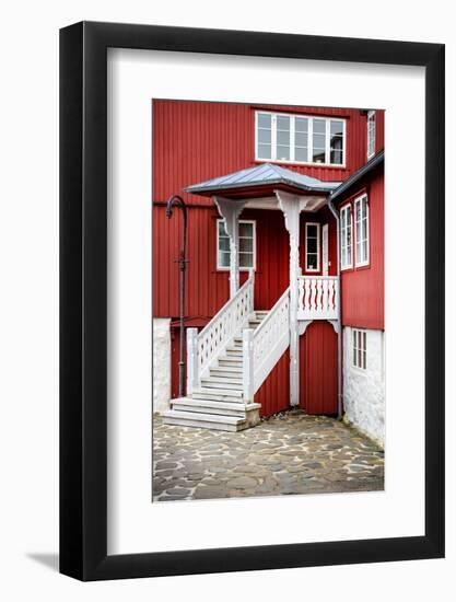 White Stairs-Philippe Sainte-Laudy-Framed Photographic Print