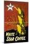 White Star Coffee-U.S. Printing Co-Mounted Art Print