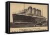 White Star Line Liner RMS Titanic-null-Framed Stretched Canvas