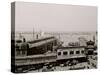 White Star Line Piers, New York-null-Stretched Canvas