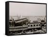 White Star Line Piers, New York-null-Framed Stretched Canvas