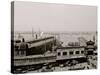 White Star Line Piers, New York-null-Stretched Canvas