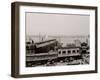 White Star Line Piers, New York-null-Framed Photo