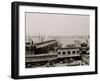 White Star Line Piers, New York-null-Framed Photo