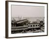 White Star Line Piers, New York-null-Framed Photo