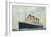 White Star Line postcard-null-Framed Art Print