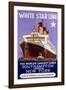 White Star Line Poster-null-Framed Photographic Print