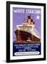 White Star Line Poster-null-Framed Photographic Print
