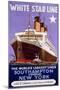 White Star Line Poster-null-Mounted Photographic Print