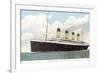 White Star Line, RMS Titanic-null-Framed Art Print